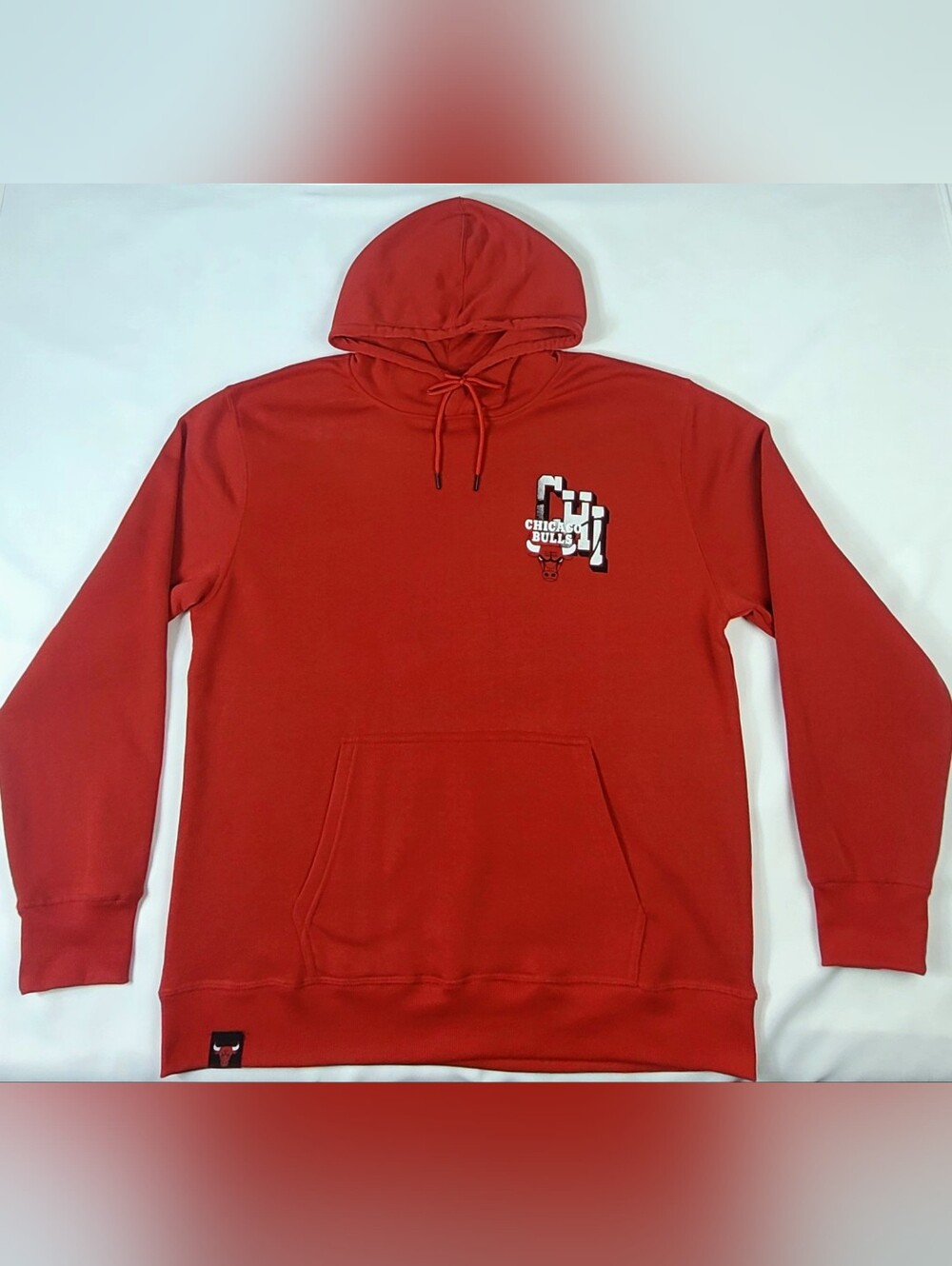 NBA Ultra Game Chicago Bulls Graphic Hoodie Men's XL Red